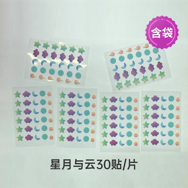 Star Color Student Acne Colloid Cute Dopamine Anti