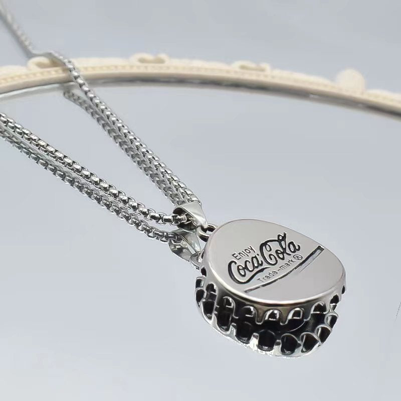 Coke Bottle Cap Sweater Chain Men'S And Women'S