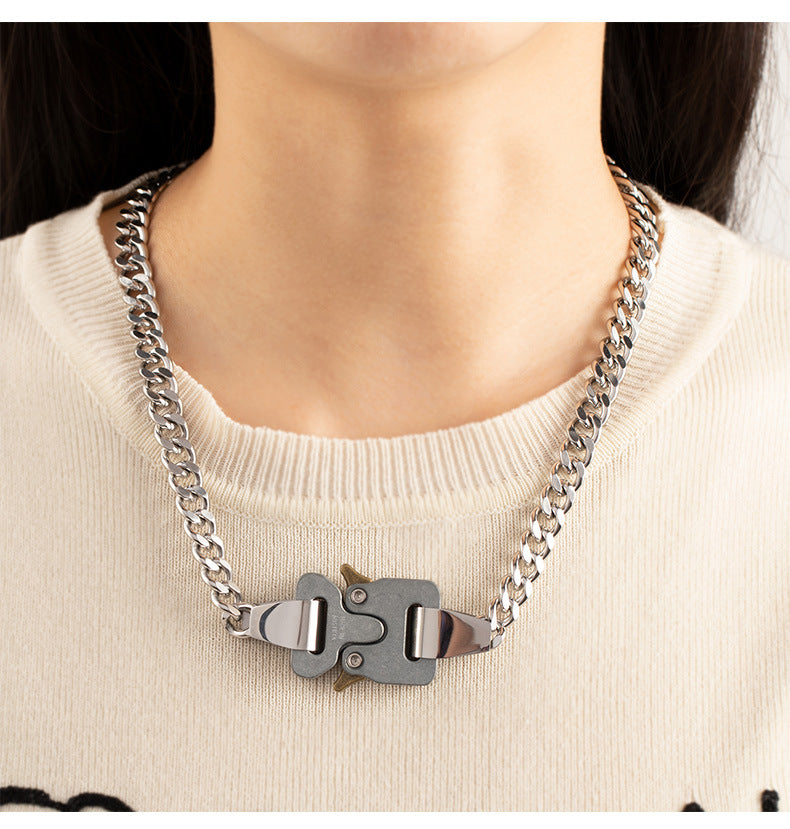 High Street Fashionable Plug Lock Ins Metal Thick