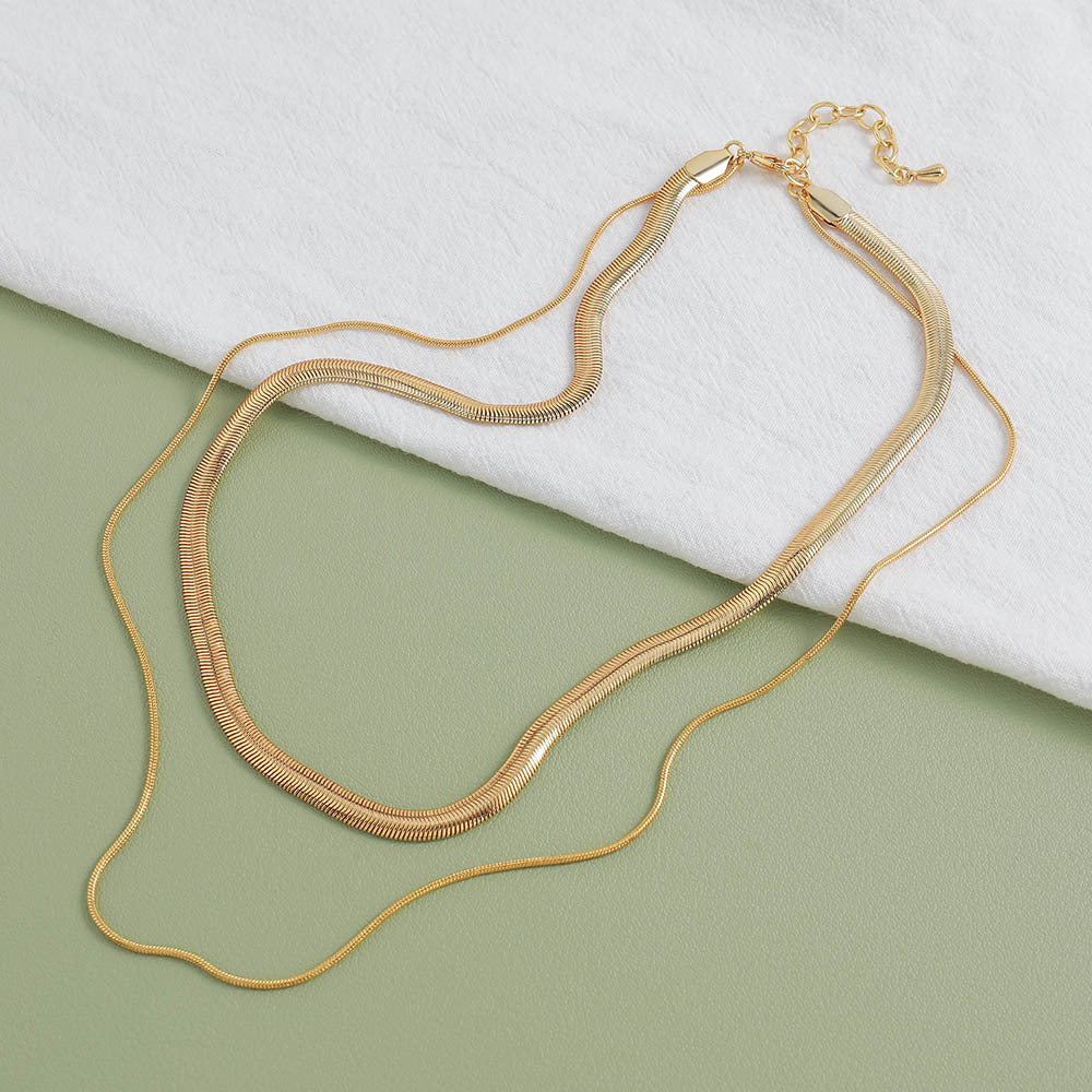 Lishan Versatile Bowknot Titanium Steel Metal Chain Series