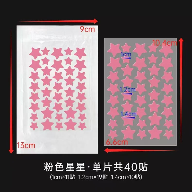 Star Color Student Acne Colloid Cute Dopamine Anti