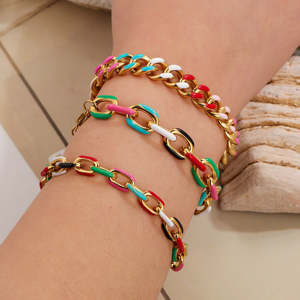 Jewelry Colorful Bracelets For Men And Women Light