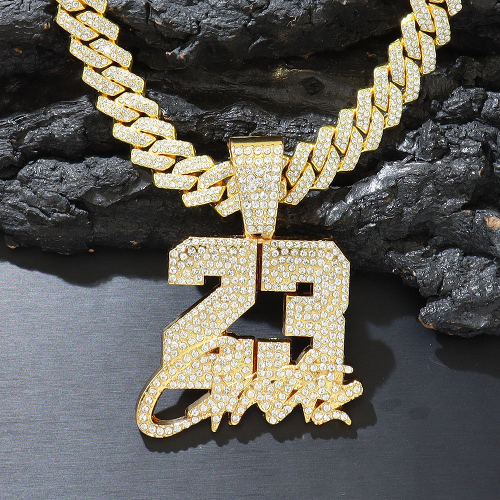 Hip Hop Rap Full Diamond Numeric Alphabet No