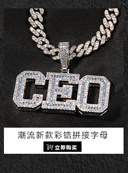 Hip Hop Stainless Steel Pendant Necklace Punk Rock