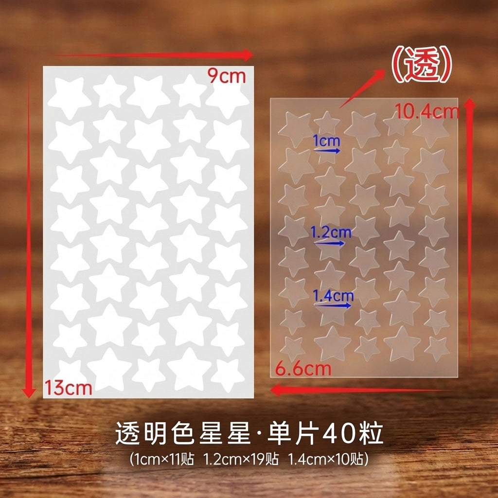 Star Color Student Acne Colloid Cute Dopamine Anti