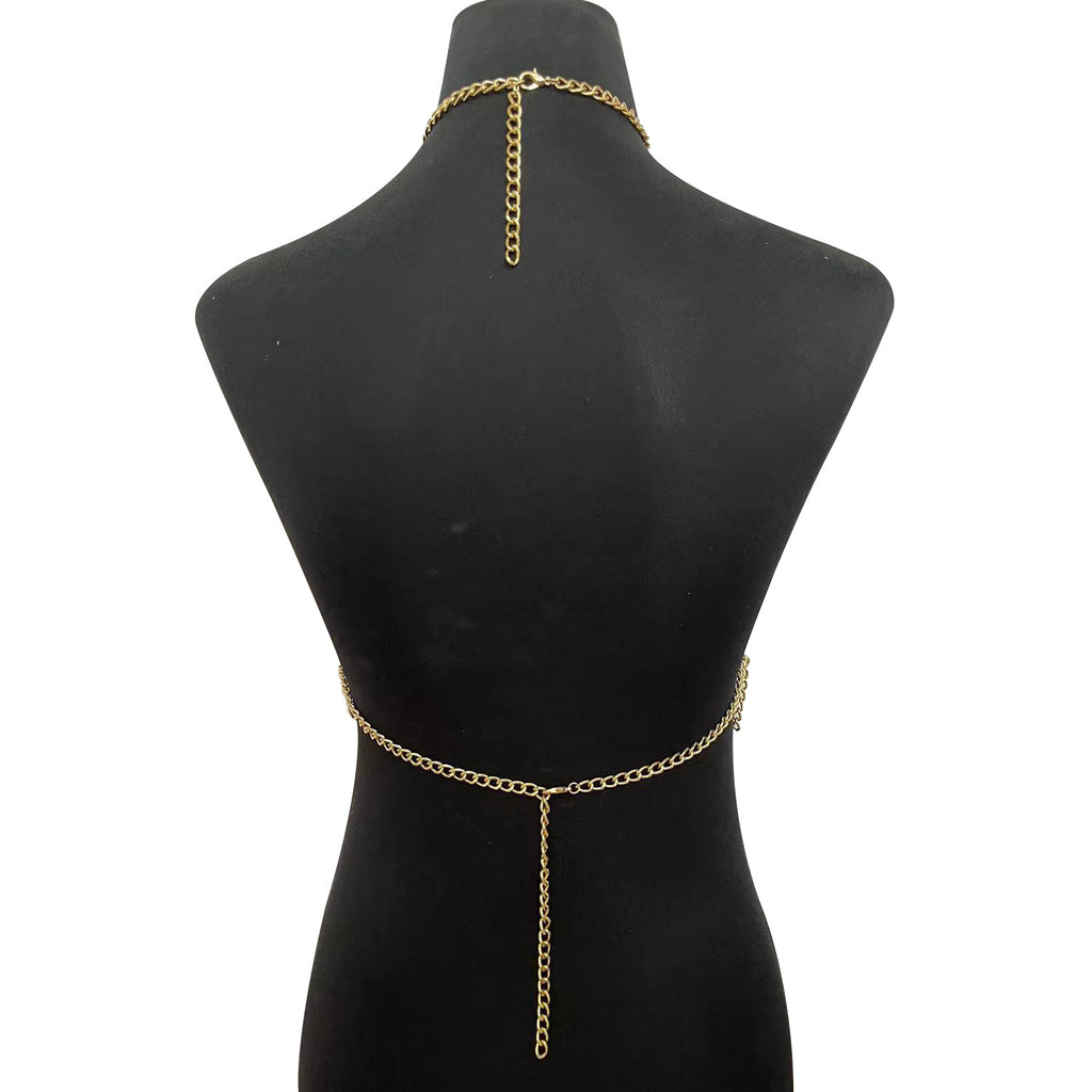 Bamboo Such As Clothing Nightclub Metal Ring Neck