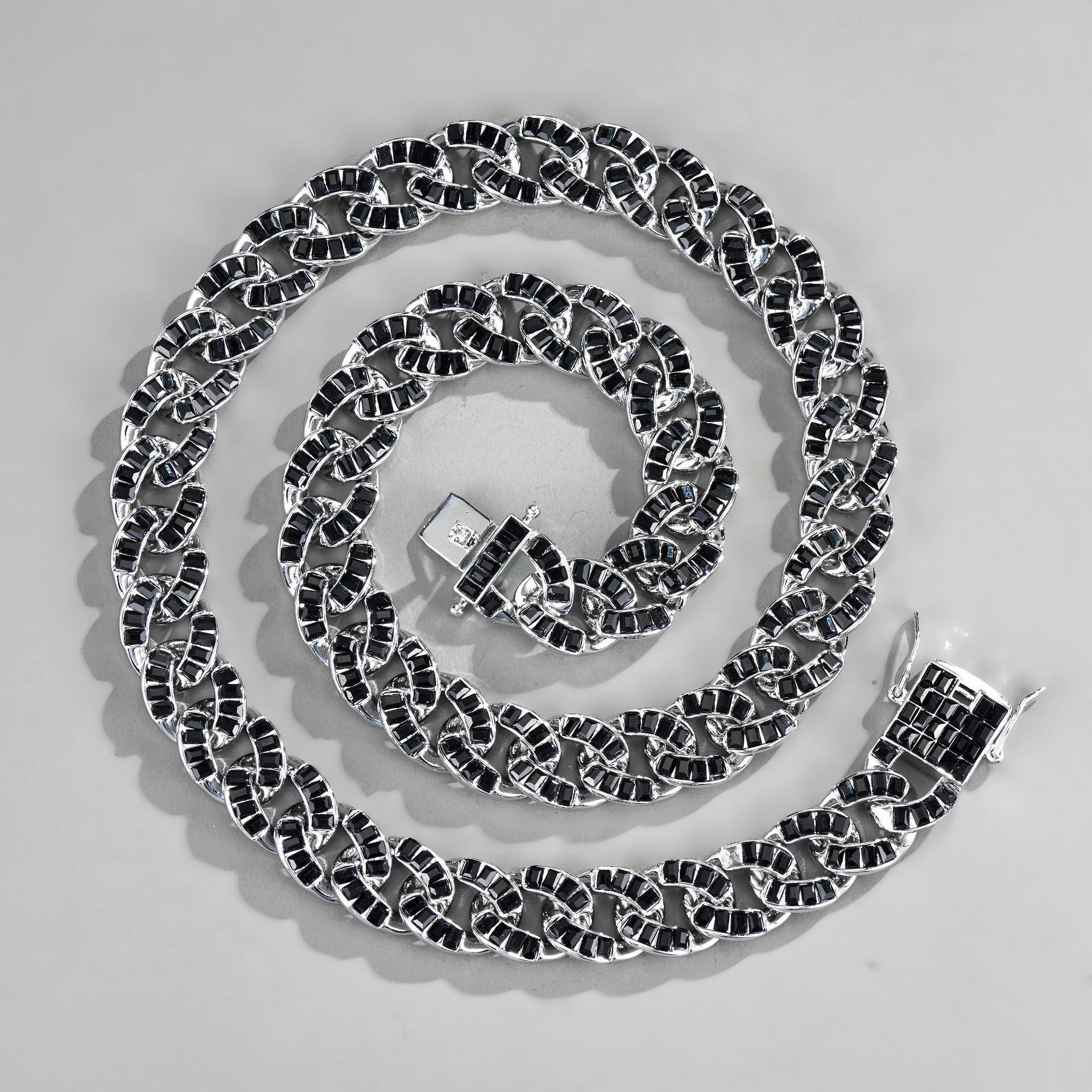 Hip Hop Cuban Chain Men'S Blingbling Cuban Linkchain