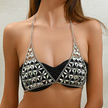 Bamboo Such As Clothing Nightclub Metal Ring Neck