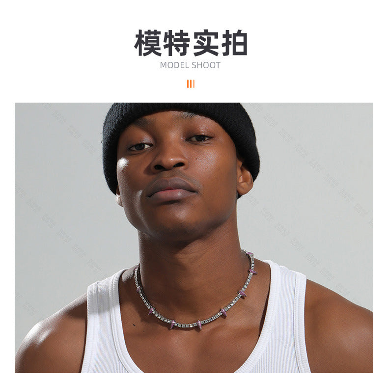 Hip Hop Bar Cuban Chain 15Mm Fashionable Alloy