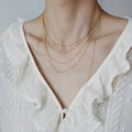 Simple Versatile Thin Chain Plain Chain High Temperament