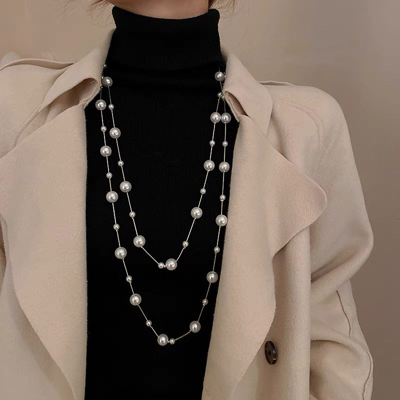 Light Luxury And High End Multi Layered Pearl