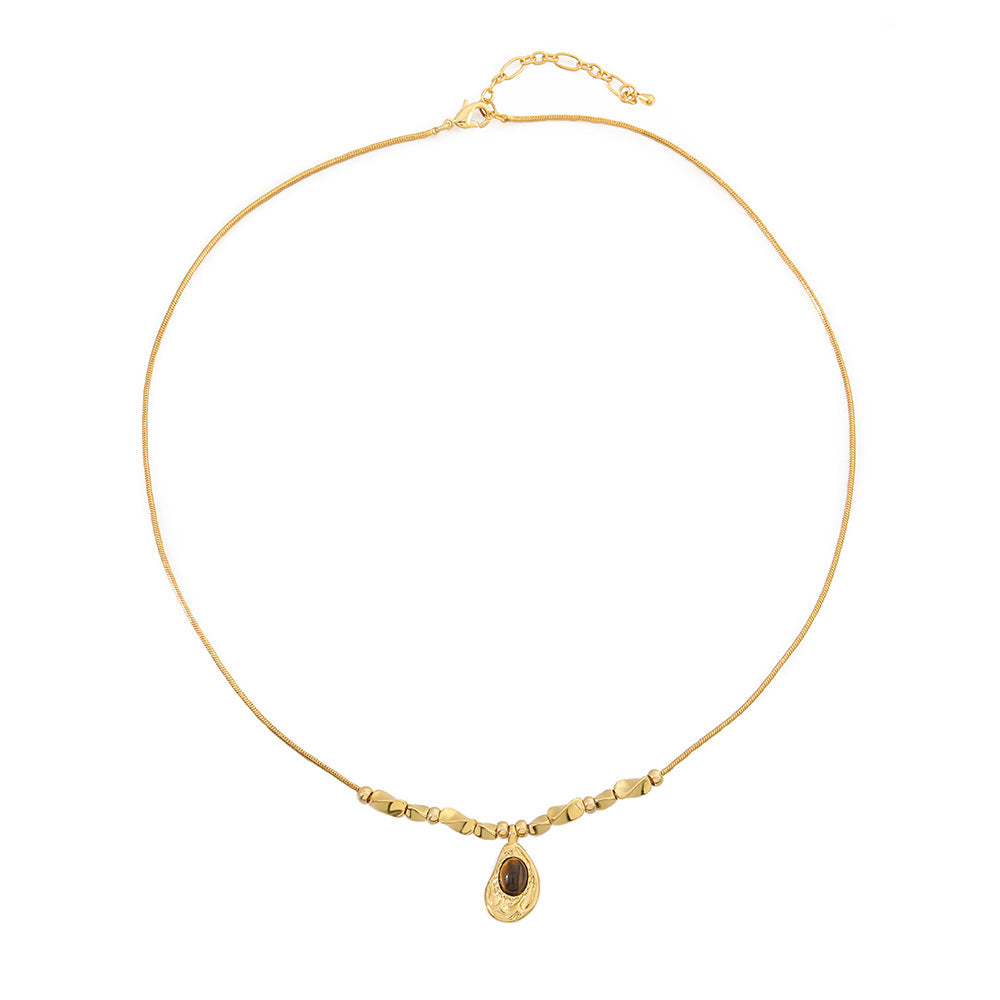 Lishan Versatile Bowknot Titanium Steel Metal Chain Series