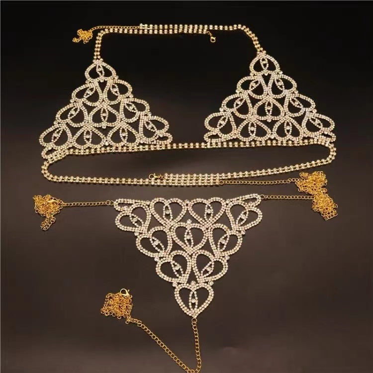 Underwear Set Chain Versatile Body Chain Chest Summer