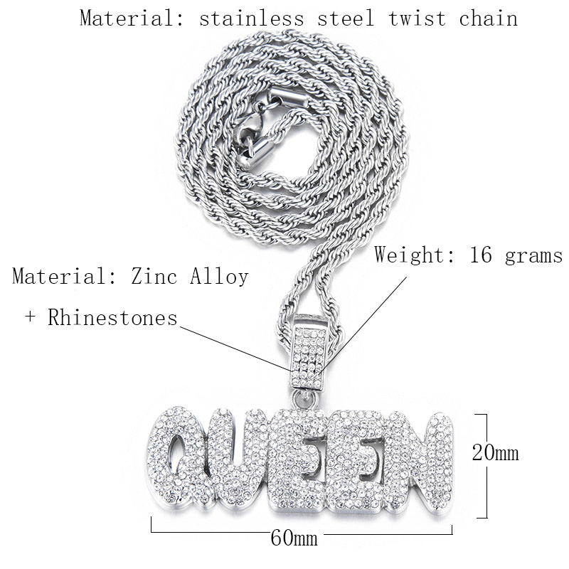 Explosions Hip Hop Pendant Jewelry Nightclub Dancer Alloy