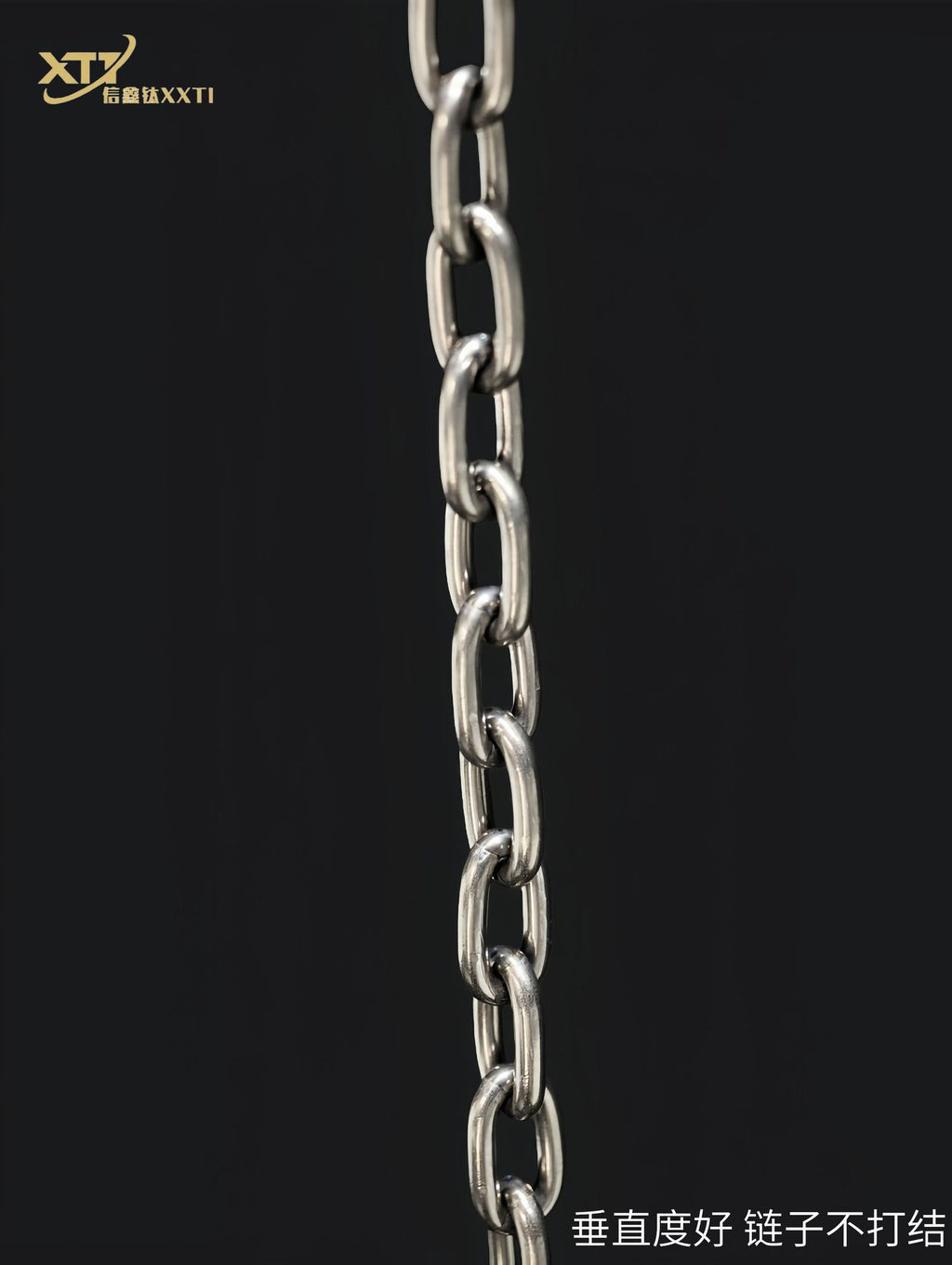 Pure Titanium Welded Joint Industrial Chain Corrosion Resistant