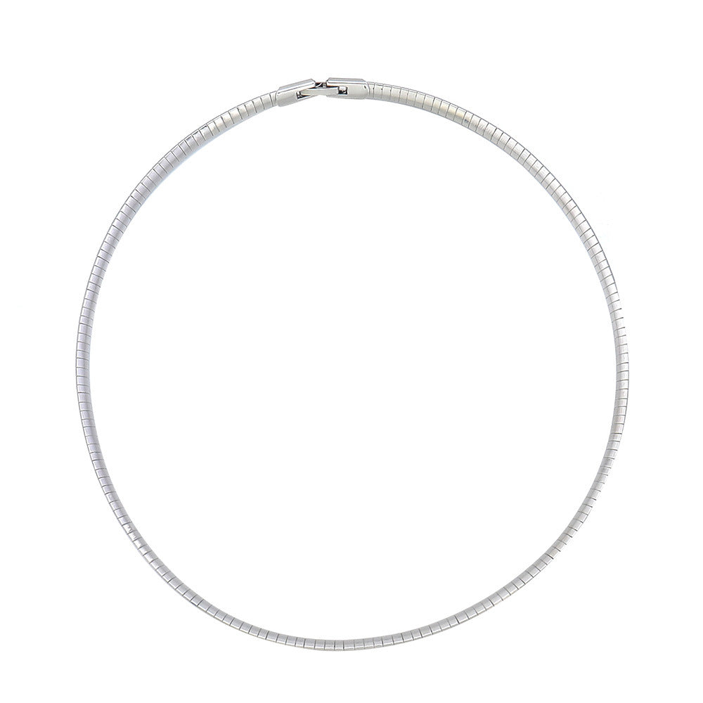 Lishan Versatile Bowknot Titanium Steel Metal Chain Series
