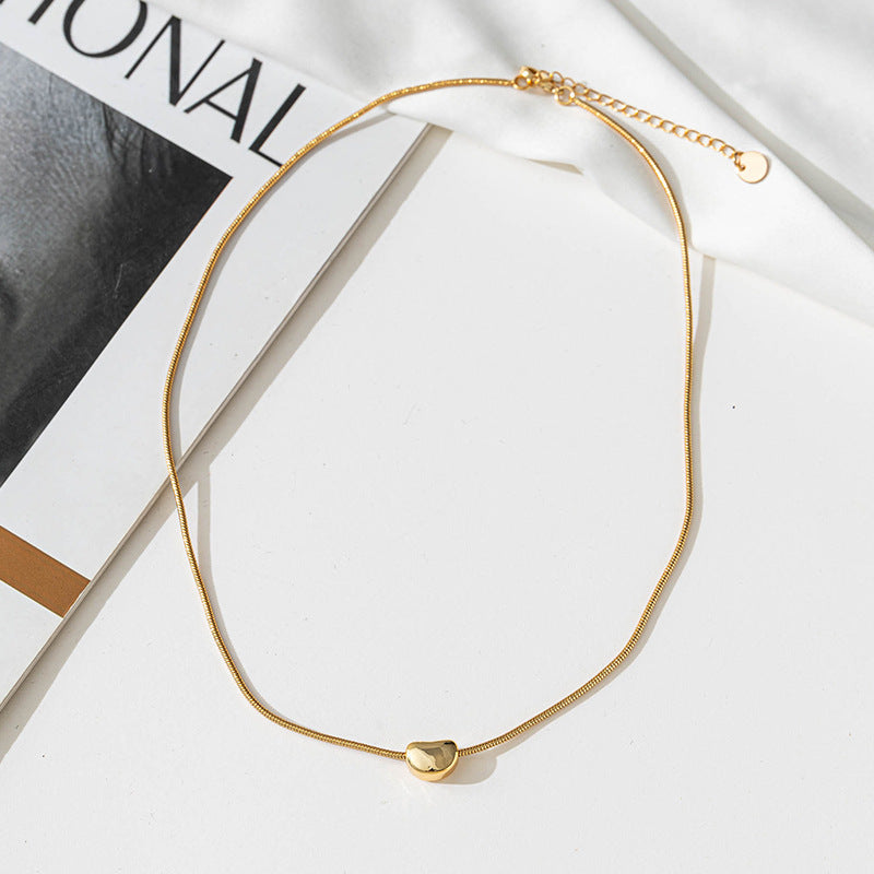 Lishan Versatile Bowknot Titanium Steel Metal Chain Series