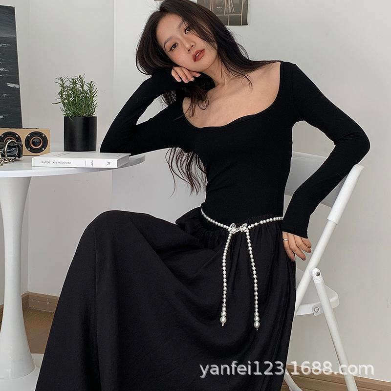 Women'S Chanel Style Butterfly Waist Chain Ins Korean