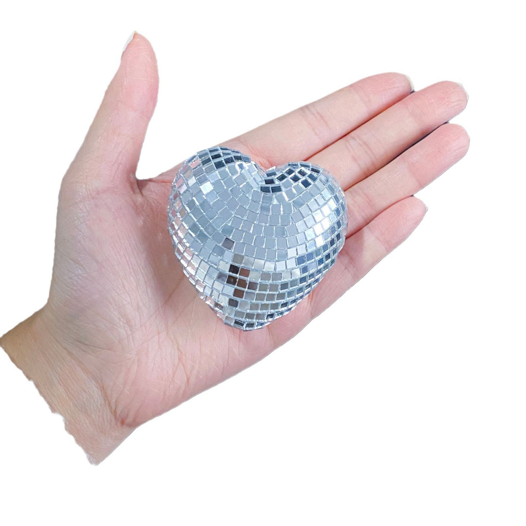Chain Love Disco Ball Disco Love Glass Decorations