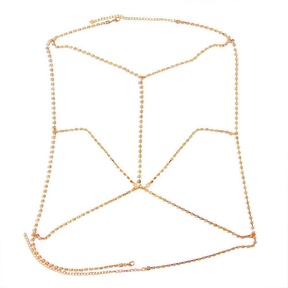 Chest Chain Bodychain Bikini Bikini Clavicle Chain Body