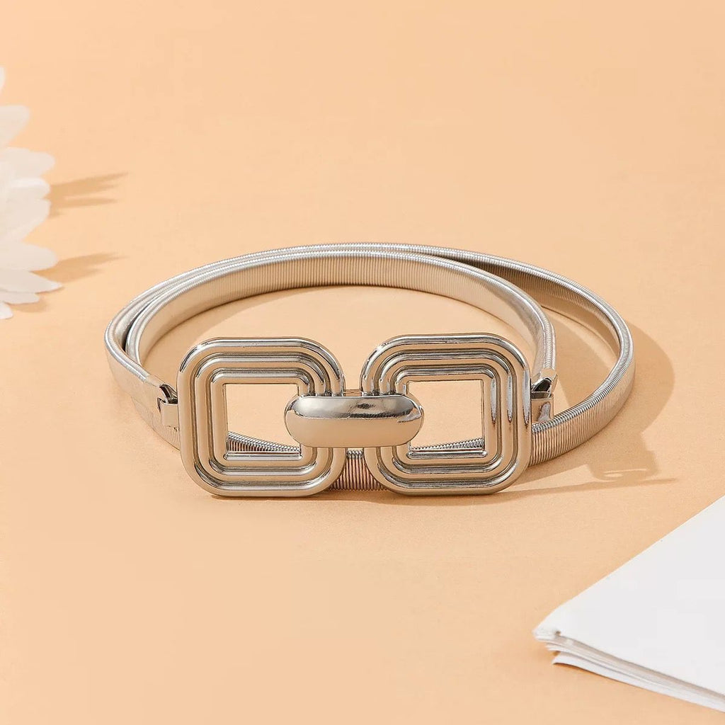 Waist Chain Women'S Double Layer Spring Chain Geometric