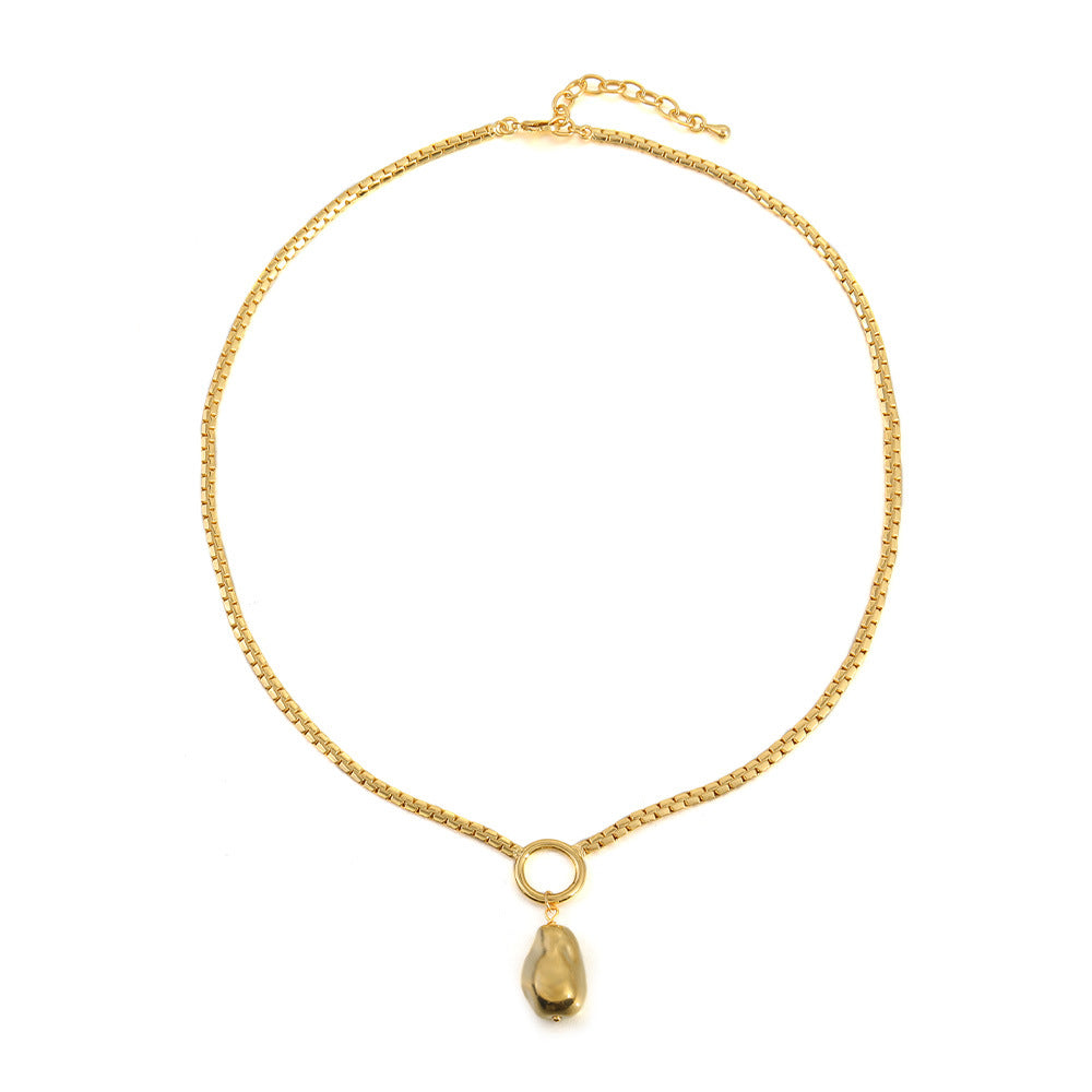 Lishan Versatile Bowknot Titanium Steel Metal Chain Series