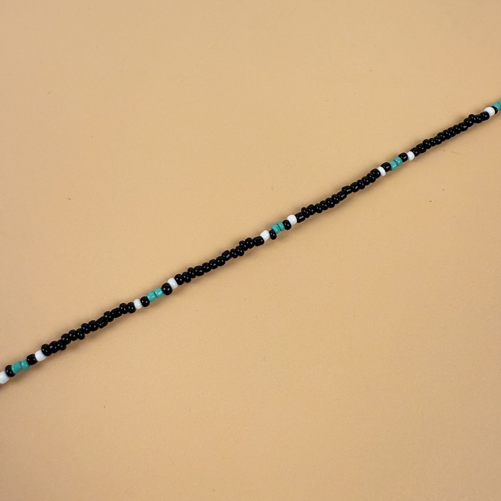Jewelry Personalized Mixed Colorful Rice Bead Clavicle Necklace