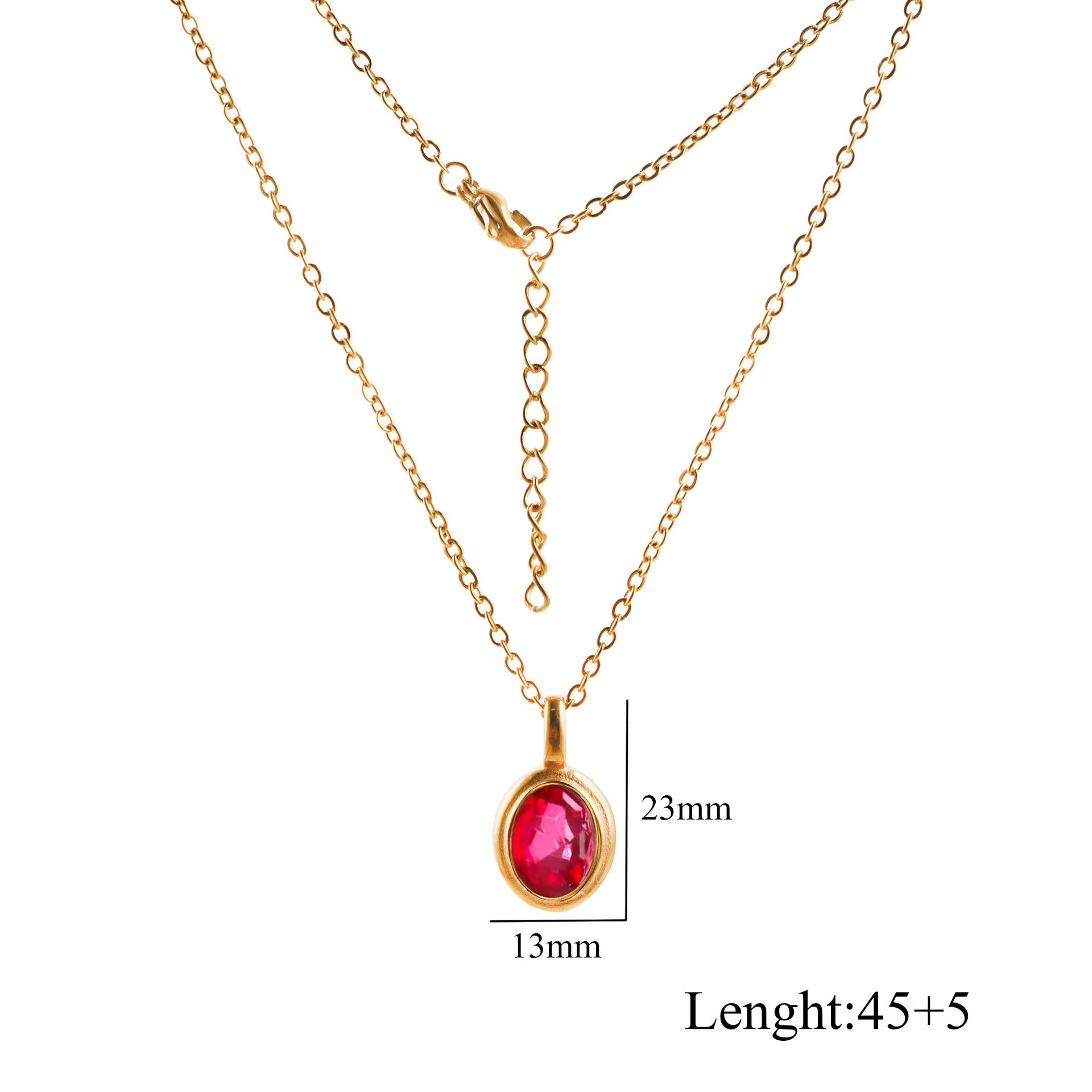 Stainless Steel French Style Ins Style Retro Oval