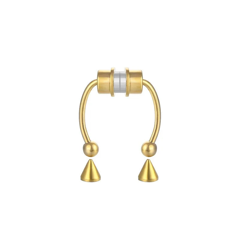 Punk Hip Hop Non Pierced Magnetic Nose Ring