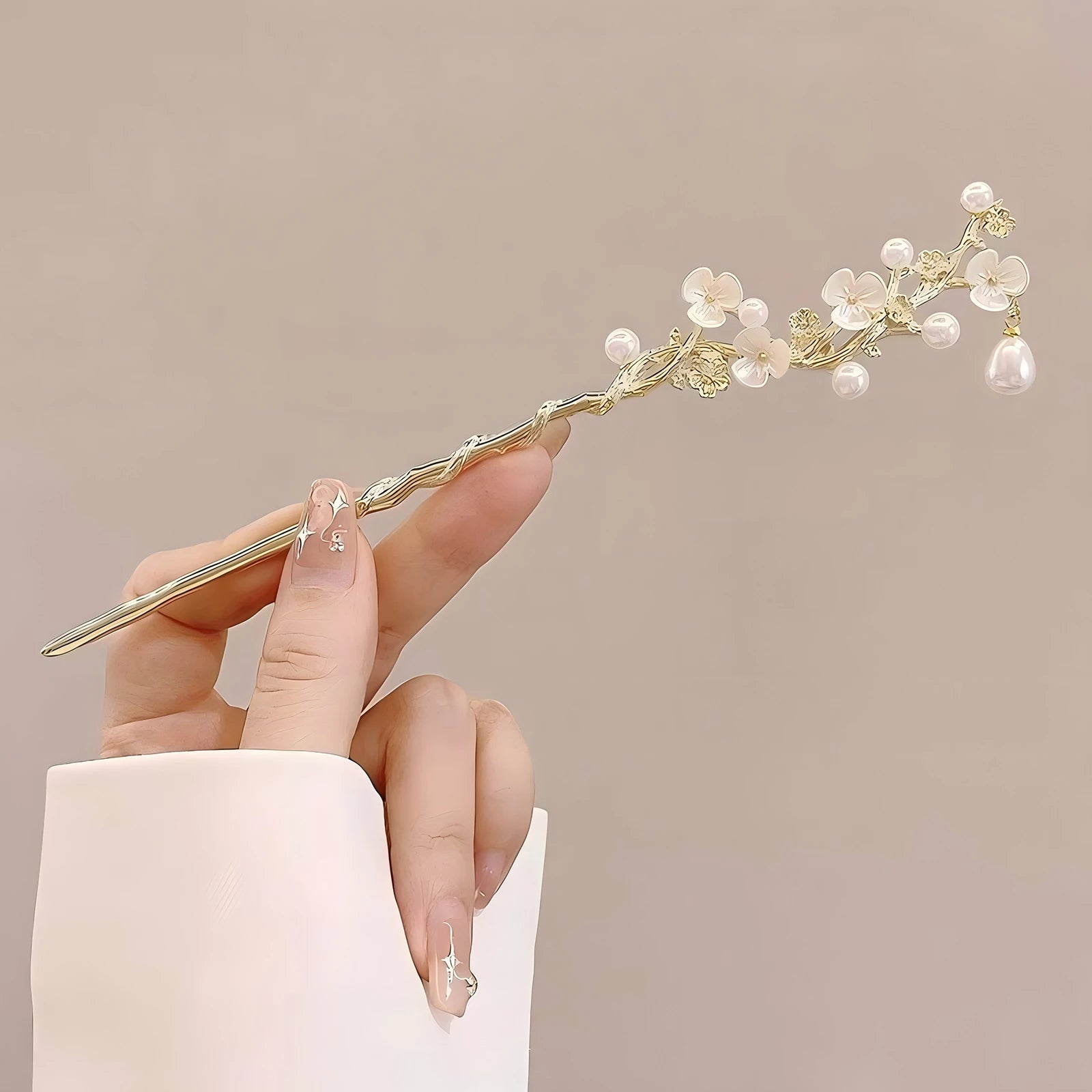 Elegant Chinese Style Hair Clip Tassel Hair Stick