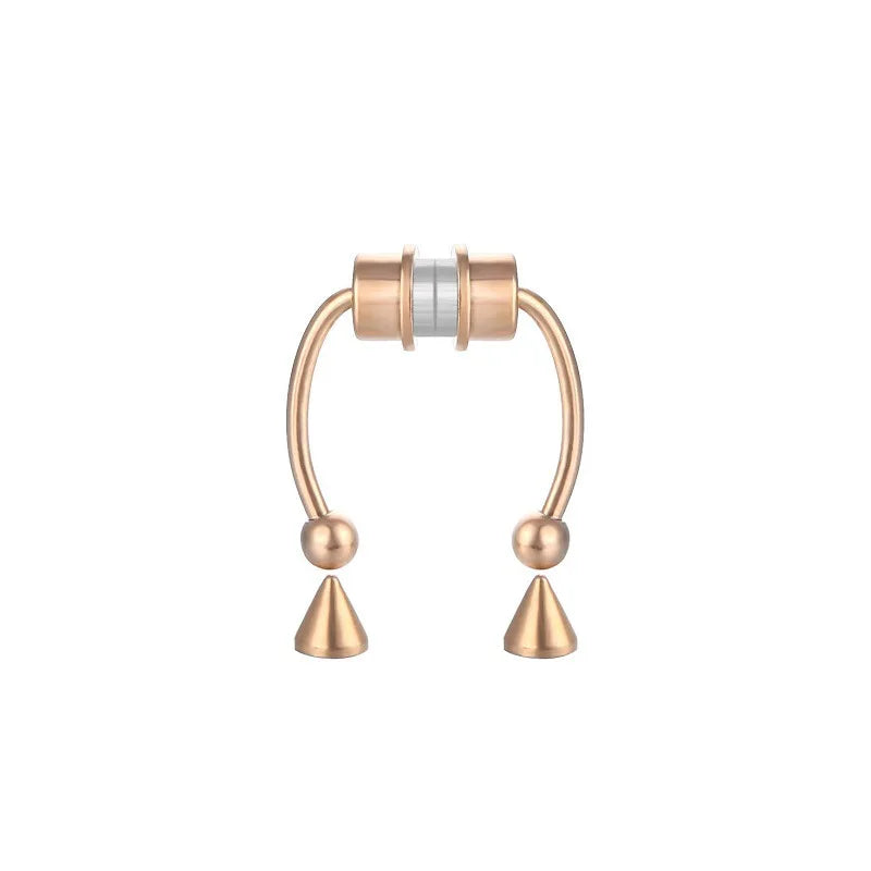 Punk Hip Hop Non Pierced Magnetic Nose Ring