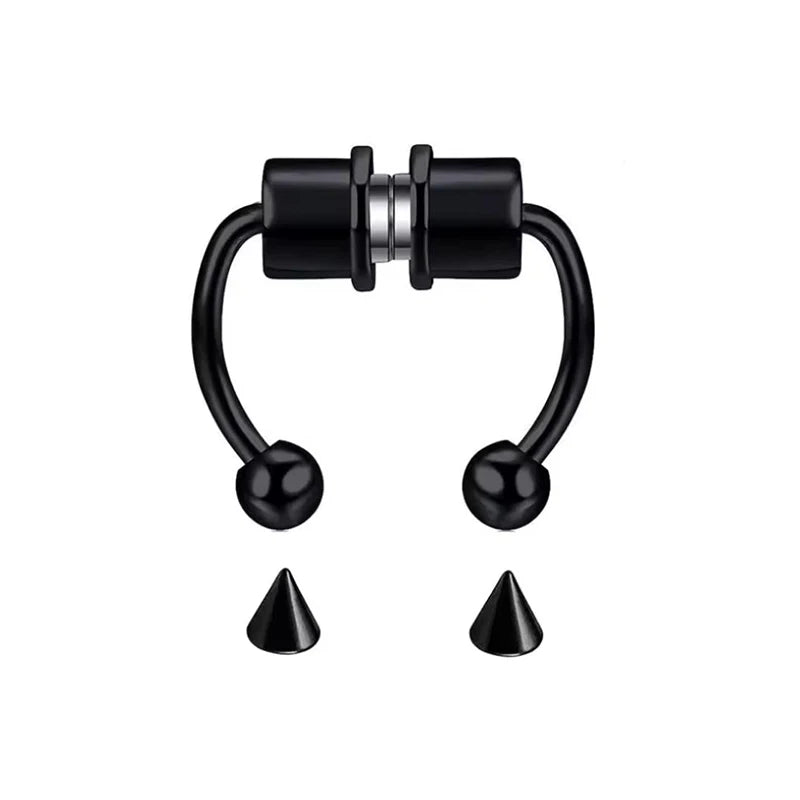 Punk Hip Hop Non Pierced Magnetic Nose Ring