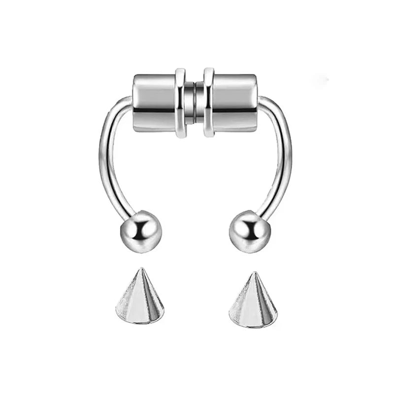 Punk Hip Hop Non Pierced Magnetic Nose Ring